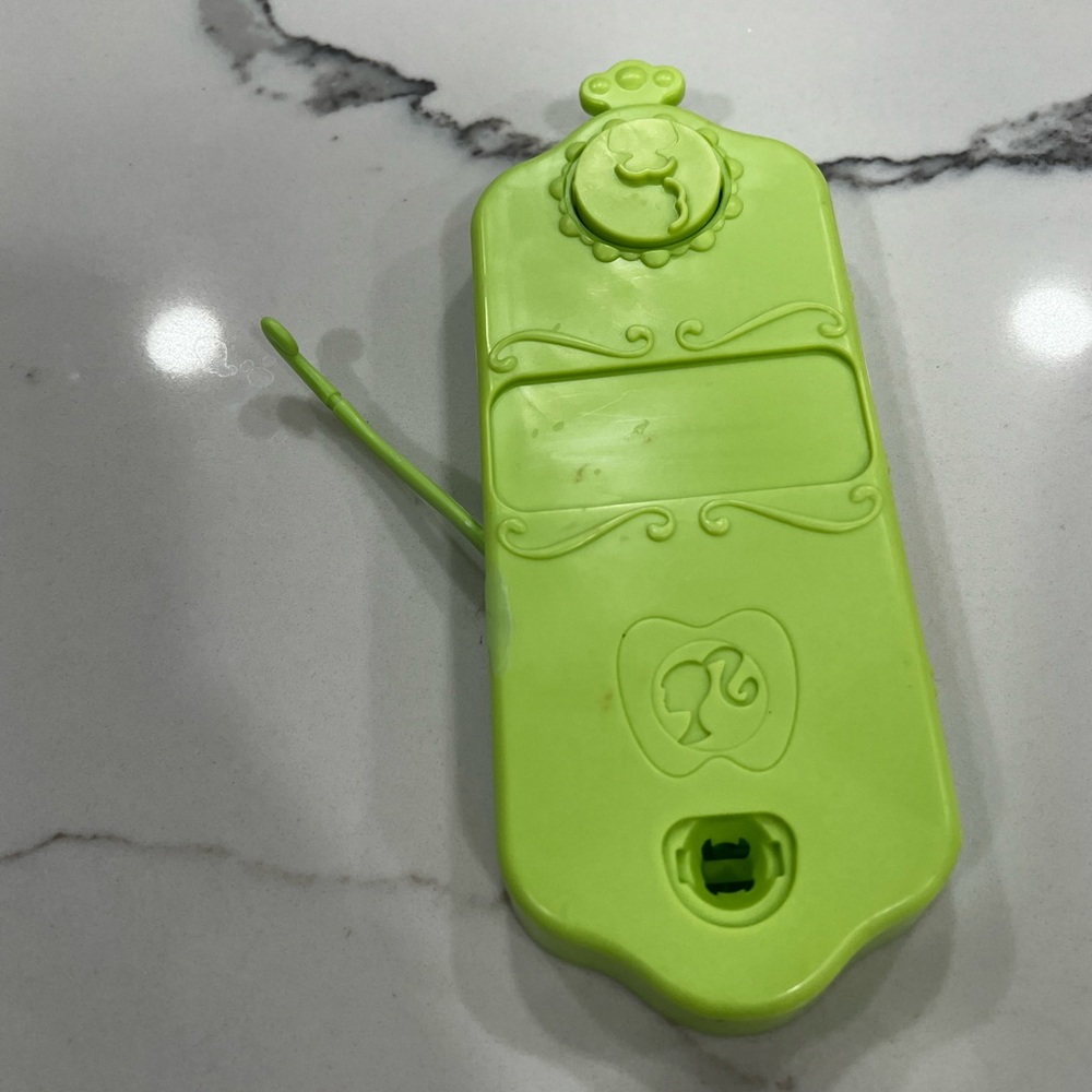 Mattel 2678H Green Barbie Base Stand Replacement Piece Part